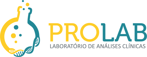 Logo PROLAB Laboratório de Análises Clínicas